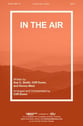 In the Air SATB choral sheet music cover